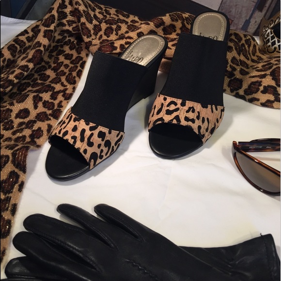 Stretch Wedges Animal print - Picture 2 of 8